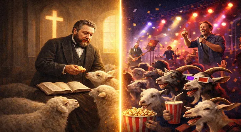 إطعام الخراف أم تسلية الجداء؟