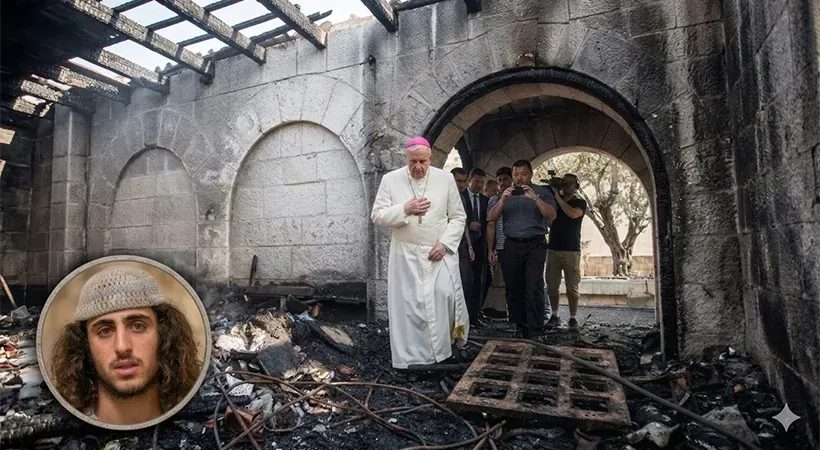 محكمة إسرائيلية تُلزم مُدانًا بإحراق كنيسة الطابغة بدفع 2.5 مليون شيكل للدولة