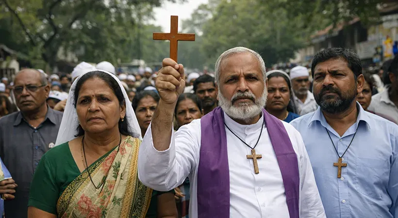 مسيحيون في الهند يحتجون على قانون جديد لمكافحة التحول الديني