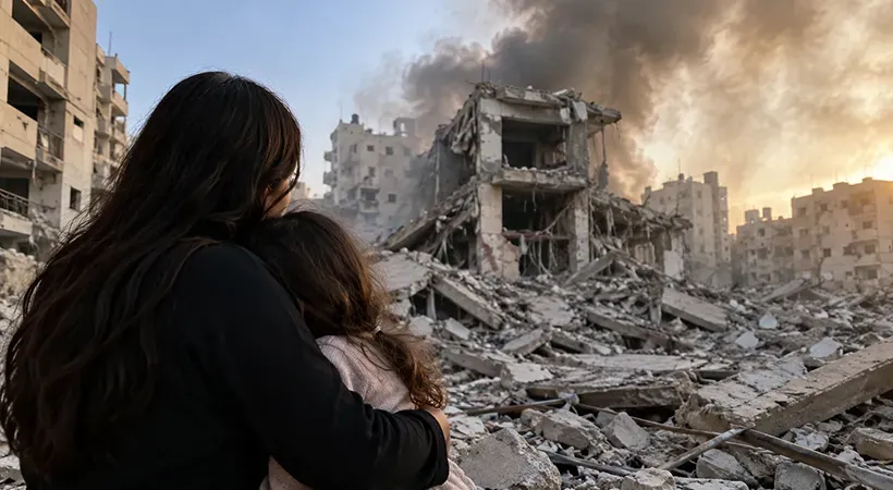 مقتل أم وابنتها المسيحيتين في غارة إسرائيلية على مدينة غزة